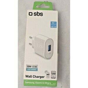 SBS TETR1USB2AWFAST Indoor AC 5 V Weiß ~D~
